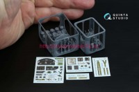QD+48574   3D Декаль интерьера кабины Fairey Battle Mk.I (Trumpeter) (с 3D-печатными деталями) (attach1 89404)